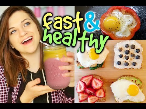 Easy & Healthy Breakfast Ideas For School! | Monica Church