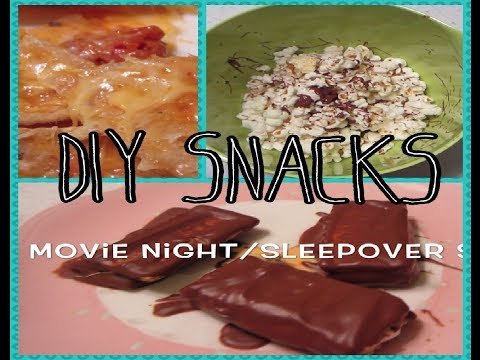 Movie Night/Sleepover Party | DIY Snacks | 3 EASY AND DELICIOUS