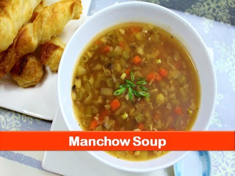 Manchow vegetable soup recipe/Indian Chinese easy veg soup recipes/hot & spicy soups-let’s be foodie