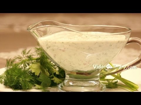 Yogurt Sauce with Herbs & Garlic – Salad Dressing Recipe