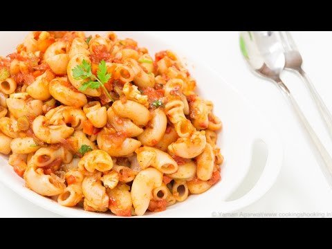 Indian Style Macaroni Pasta Recipe | Kids Lunch Box / Indian Style Recipes