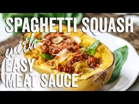 Spaghetti Squash with Easy Meat Sauce Recipe : Bits & Pieces – Season 1, Ep.10