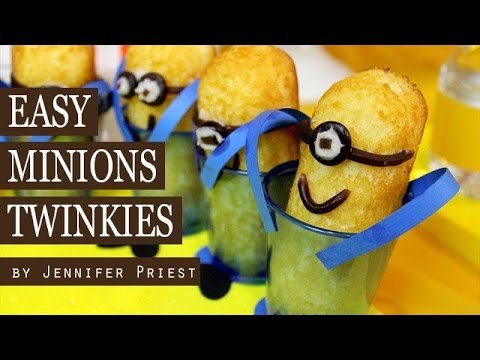 Minions Twinkies  – Easy Party Snacks