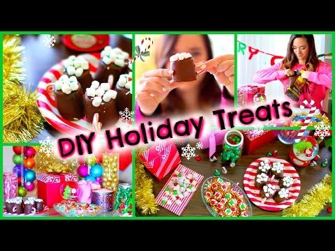 DIY Holiday Treats ♡ Pinterest Inspired Christmas Party Desserts