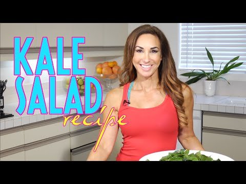 Easy Kale Salad Recipe | with Natalie Jill!